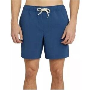 Trinity Coast XXL Mens Blue Swim Trunks With Mesh Lining and Side Pockets